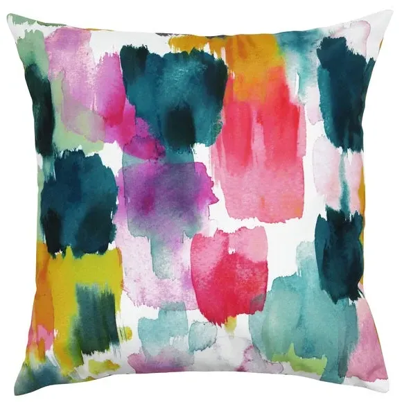 Outdoor Cushion with Water Resistance - Ochre