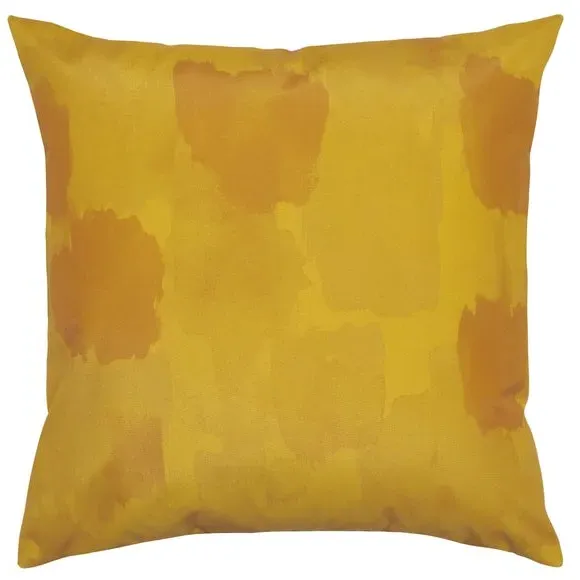 Outdoor Cushion with Water Resistance - Ochre
