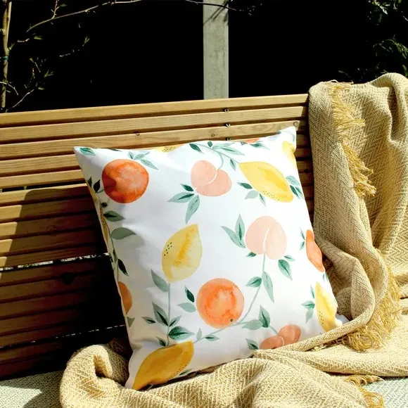 Outdoor Cushion with Zip Closure - Multicolor image