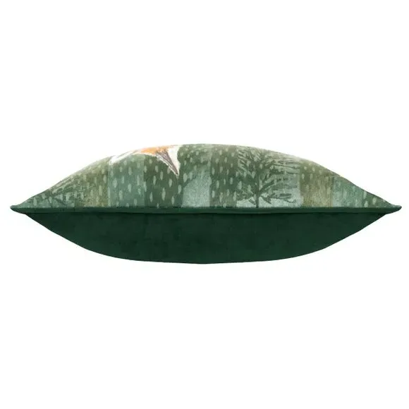 Rectangle Cushion Cover Animal Print - Green, Cotton