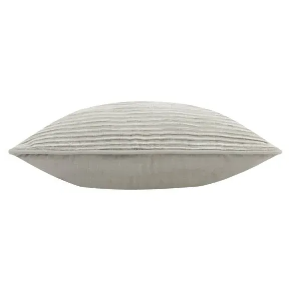 Rectangle Cushion Cover with Zip - Pebble, Cotton