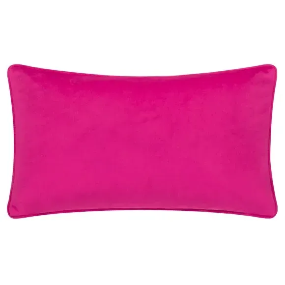 Rectangle Cushion with Piped Trim - Charcoal