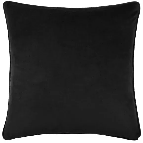 Square Cushion Cover Floral - Sepia, Polyester