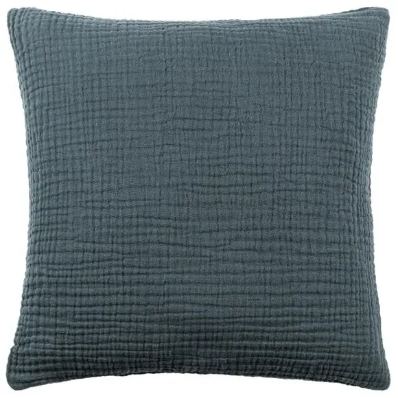 Square Cushion with Textured Design - Dusk, Cotton