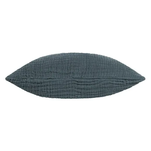 Square Cushion with Textured Design - Dusk, Cotton