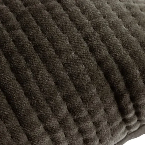 Textured Cushion Cover - Charcoal, Cotton