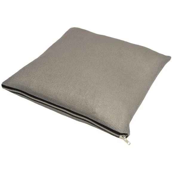 Cushion with Zip Closure - Natural, Mesh image
