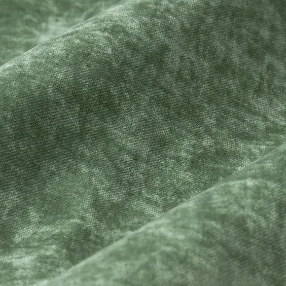 Heavy Eyelet Curtains - Eucalyptus, Chenille