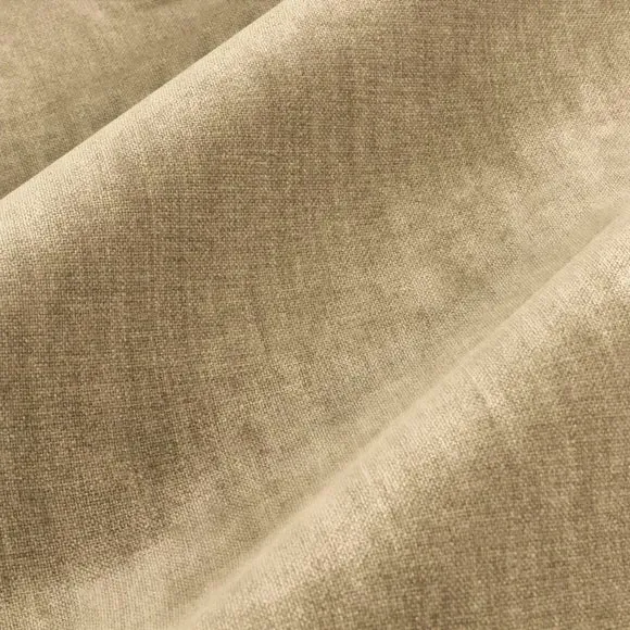Heavy Eyelet Curtains - Natural, Chenille