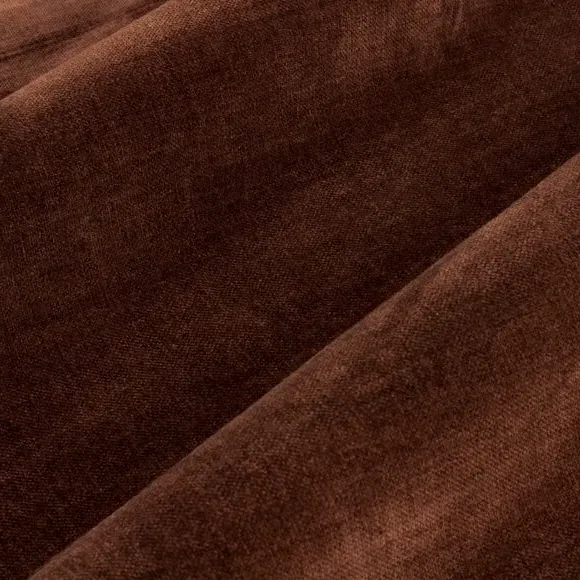 Pencil Pleat Curtains Heavy Weight - Nutmeg