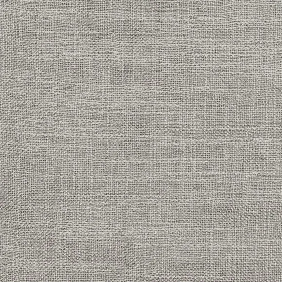 Tab Top Voile Panel - Grey, Polyester