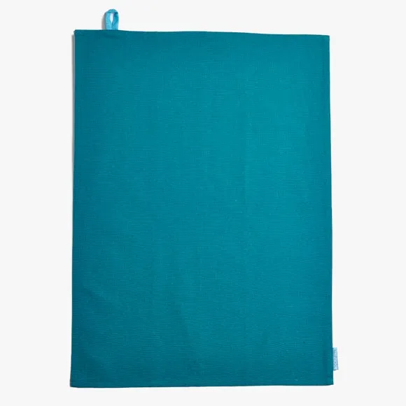 2-Pack Tea Towels with Lobster Design - Blue, Cotton