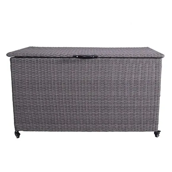 Medium Storage Box with Hydraulic Hinges - Charcoal
