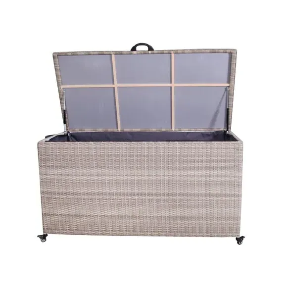 Medium Storage Box with Hydraulic Hinges - Natural
