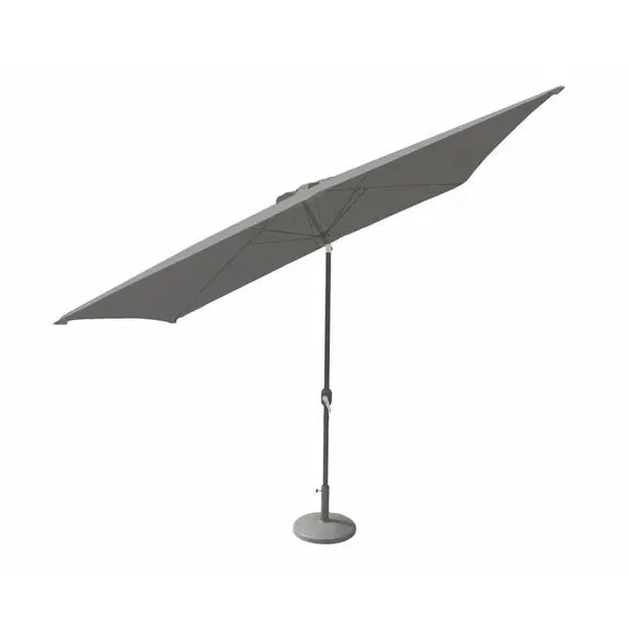 Rectangular Parasol with Crank & Tilt - Grey image