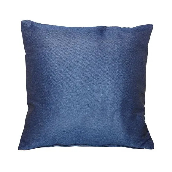 Set of 2 Scatter Cushions - Blue, Polyester