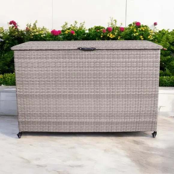 Small Storage Box with Hydraulic Hinges - Natural