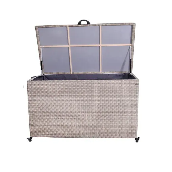 Small Storage Box with Hydraulic Hinges - Natural