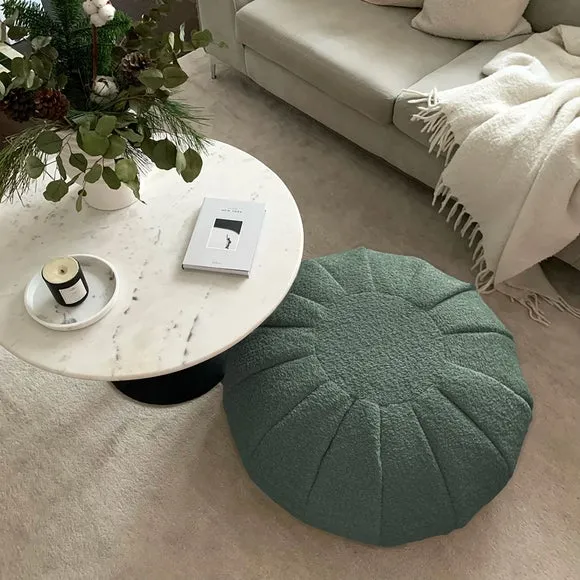 Bean Bag Pouffe with Washable Cover - Green