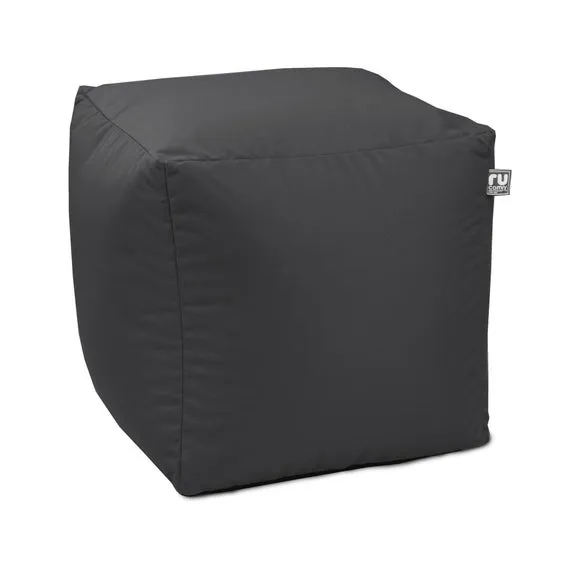 Cube Bean Bag Indoor Outdoor - Grey, Fabric