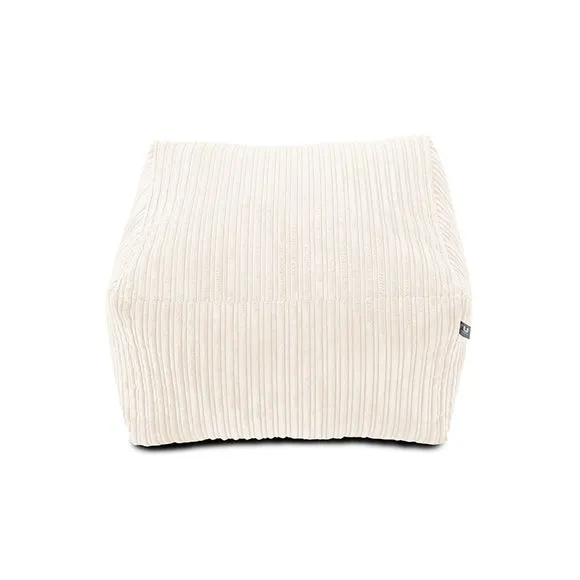 Jumbo Bean Bag with Washable Cover - Natural, Cord