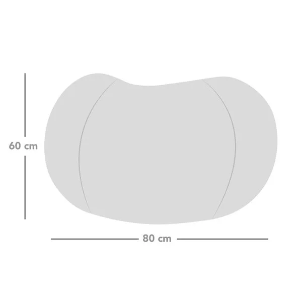 Kids Slouch Bean Bag - Grey, Jumbo Cord