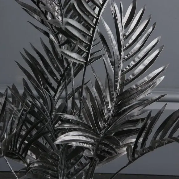 Artificial Areca Palm Plant - Black Pot