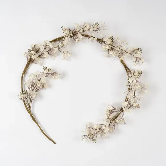 Artificial Gypsophila Garland - White