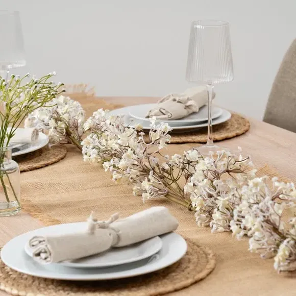 Artificial Gypsophila Garland - White image