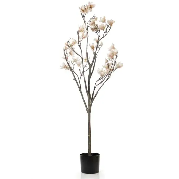 Artificial Magnolia Tree - Green, Faux Plant