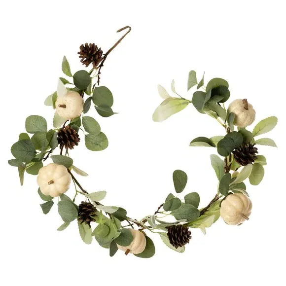 Artificial Wreath & Garland Set - Multicolor