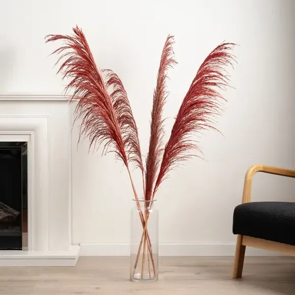 Dried Pampas Grass Bundle - Pink