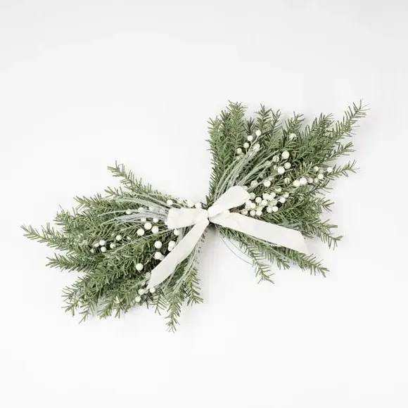 Large Table Centrepiece Swag - White, Artificial