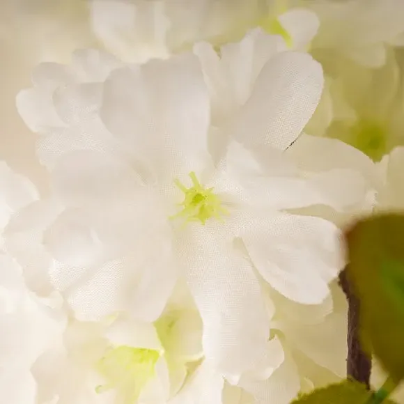 Set of 2 Cherry Blossom Garlands - White