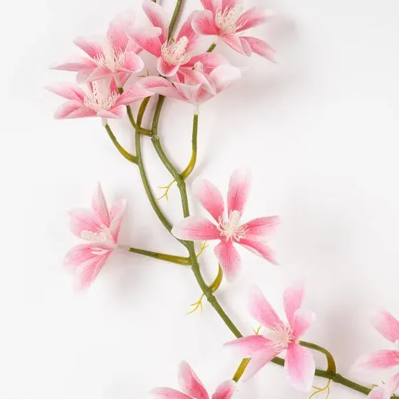 Set of 2 Magnolia Flower Garlands - Pink