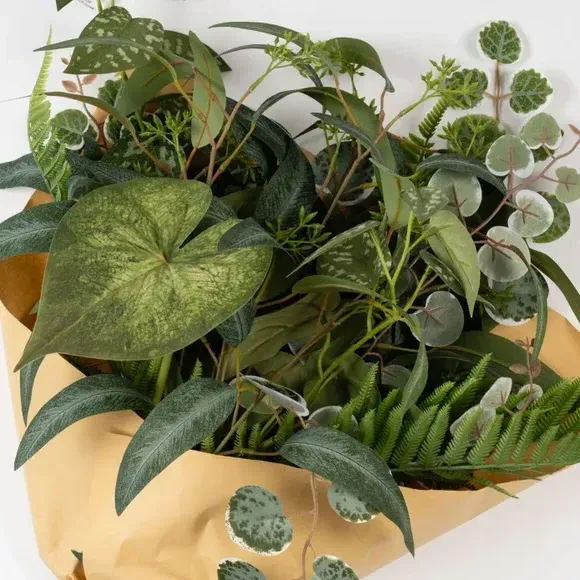 Trailing Foliage Bouquet - Green, Artificial