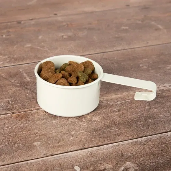 Set of 2 Storage Tins with Sealed Lids - Cream