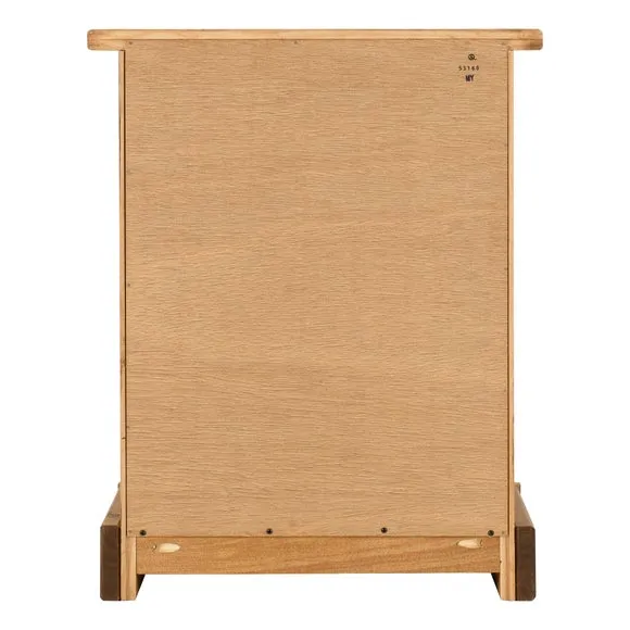 3-Drawer Bedside Table - Pine, Solid Wood