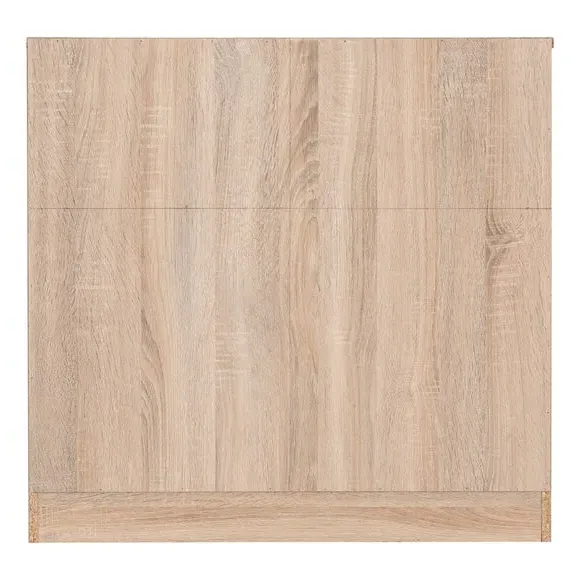 3-Drawer Chest with Storage - Oak, Wood