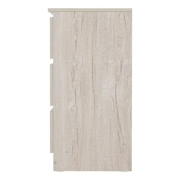 3-Drawer Chest with Storage - Urban Snow, Wood