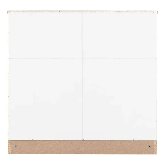 3-Drawer Chest with Storage - White, Wood