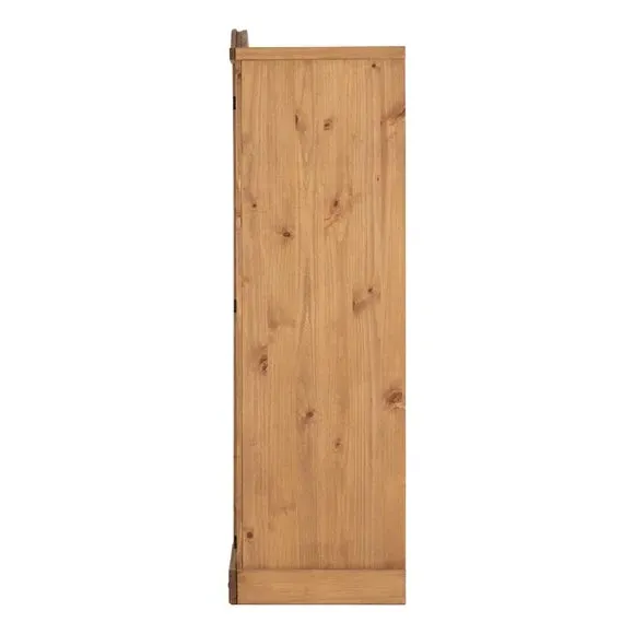4-Door Wardrobe - Pine Wood