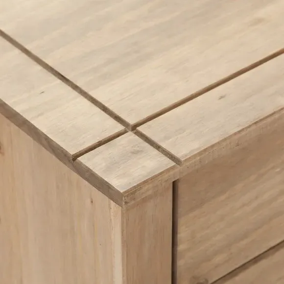 4-Drawer Chest - Brown, Pine