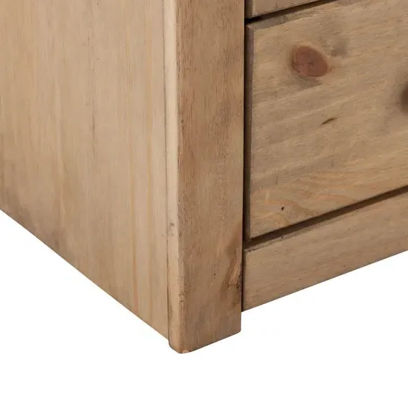 4-Drawer Chest - Brown, Pine