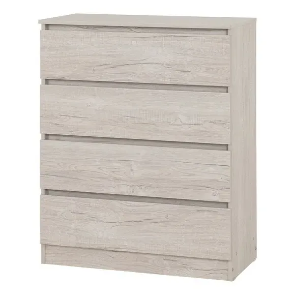 4-Drawer Chest with Quick Assembly - Urban Snow