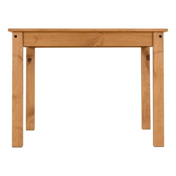 4-Seater Dining Set with Chairs - Natural, Pine