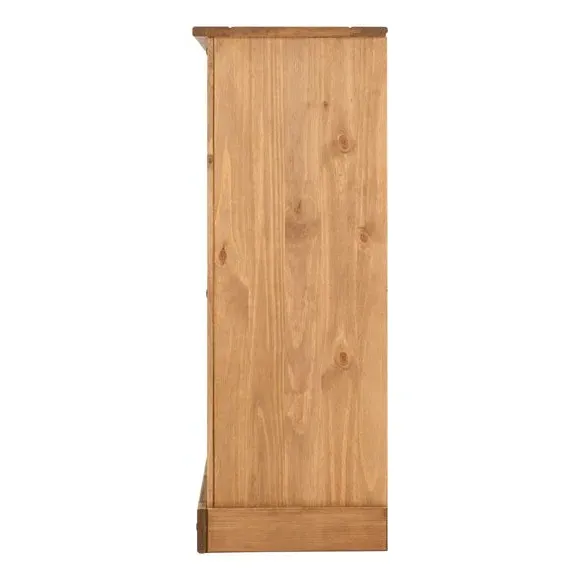 5-Drawer Chest with Metal Handles - Natural, Pine