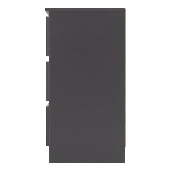 6-Drawer Chest of Drawers - Grey, Wood