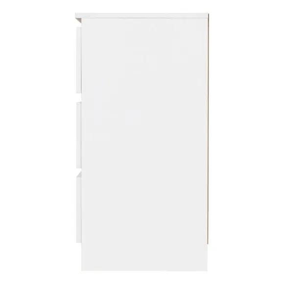 6-Drawer Chest of Drawers - White, Wood