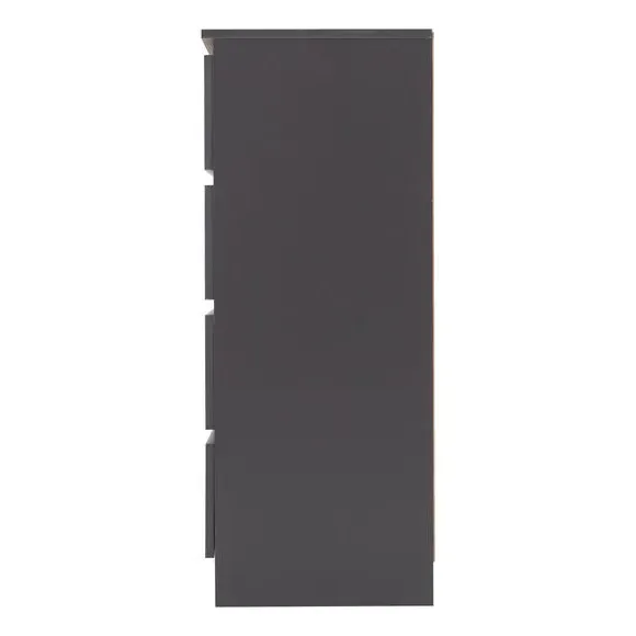 8-Drawer Chest of Drawers - Grey, Wood
